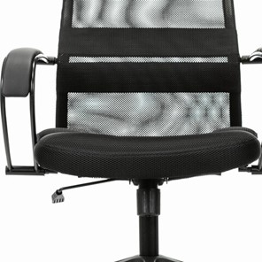 Кресло Brabix Premium Stalker EX-608 PL (ткань-сетка/кожзам, черное) 532090 в Орле - предосмотр 10