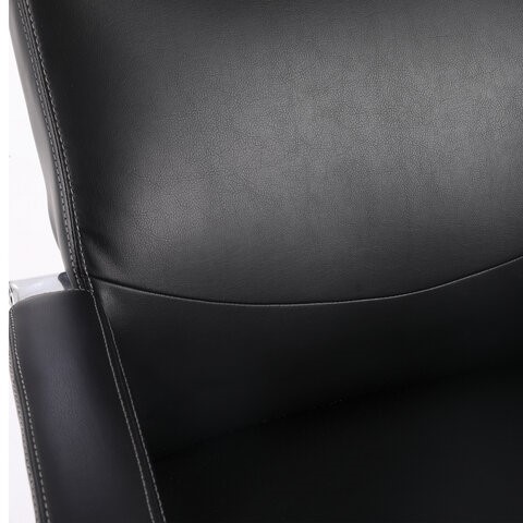 Компьютерное кресло Brabix Total HD-006 (экокожа, хром, черное) 531933 в Орле - изображение 5