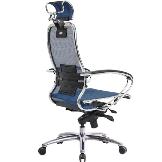 Офисное кресло Samurai S-2.04, синий в Орле - изображение 1