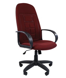Кресло CHAIRMAN 727 ткань ст., цвет бордо в Орле