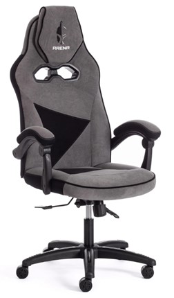 Кресло ARENA флок , серый/черный, 29/35 арт.14129 в Орле - изображение