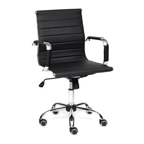 Кресло компьютерное URBAN-LOW кож/зам, черный, арт.14460 в Орле