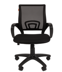 Кресло компьютерное CHAIRMAN 696 black Сетчатый акрил DW62 черный в Орле - предосмотр 1