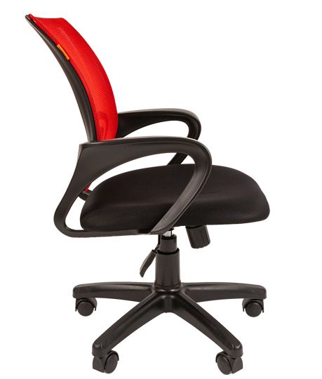 Офисное кресло CHAIRMAN 696 black Сетчатый акрил DW69 красный в Орле - изображение 1