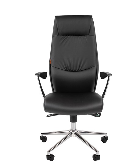 Кресло офисное CHAIRMAN Vista Экокожа премиум черная в Орле - изображение 5