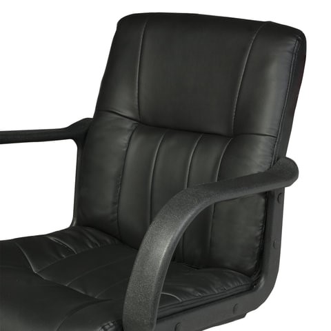 Компьютерное кресло BRABIX "Hit MG-300", с подлокотниками, экокожа, черное, 530864 в Орле - изображение 5