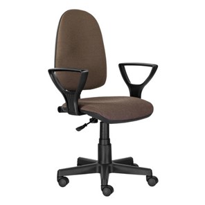 Компьютерное кресло Brabix Prestige Ergo MG-311 (регулируемая эргономичная спинка, ткань, коричневое) 531875 в Орле