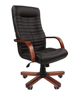 Кресло CHAIRMAN 480 WD, экокожа, цвет черный в Орле