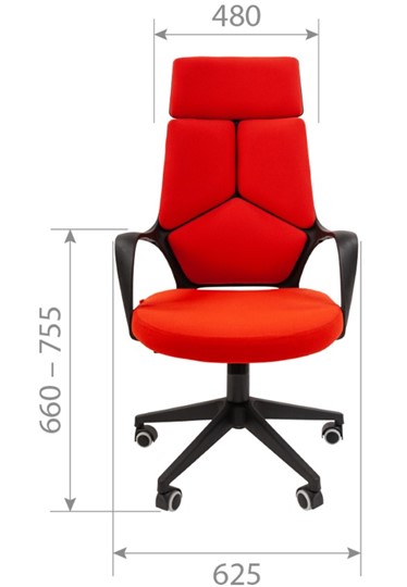 Компьютерное кресло CHAIRMAN 525, серое в Орле - изображение 1