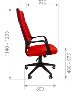 Компьютерное кресло CHAIRMAN 525, серое в Орле - предосмотр 2
