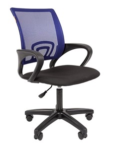 Компьютерное кресло CHAIRMAN 696 black LT, синий в Орле