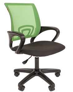 Кресло CHAIRMAN 696 black LT, зеленое в Орле
