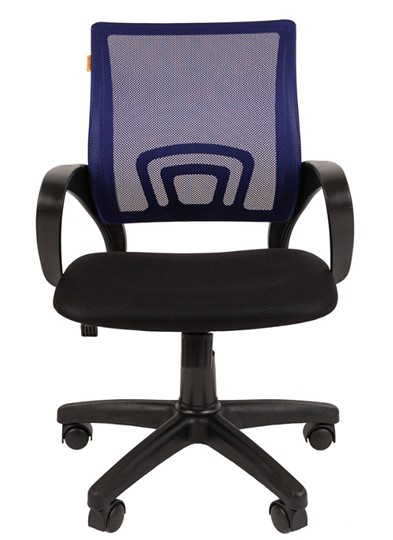 Кресло CHAIRMAN 696 black Сетчатый акрил DW61 синий в Орле - изображение 1