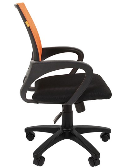 Кресло CHAIRMAN 696 black Сетчатый акрил DW66 оранжевый в Орле - изображение 5