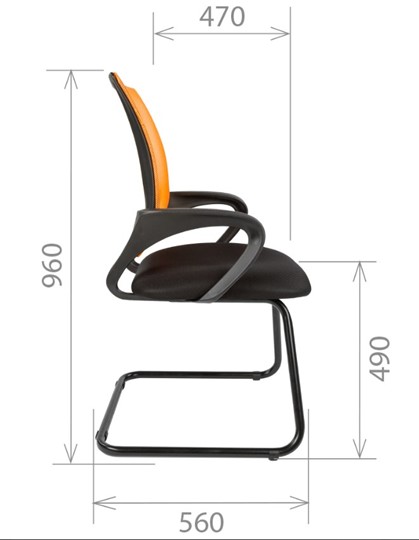 Кресло CHAIRMAN 696V, TW-01, цвет черный в Орле - изображение 3