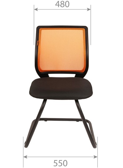 Кресло компьютерное CHAIRMAN 699V, цвет оранжевый в Орле - изображение 1