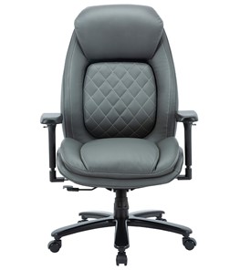 Кресло для руководителя CHAIRMAN CH403, серый, эко кожа в Орле - предосмотр 1