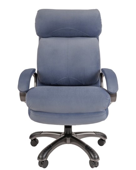 Офисное кресло CHAIRMAN HOME 505, велюр голубое в Орле - изображение 3