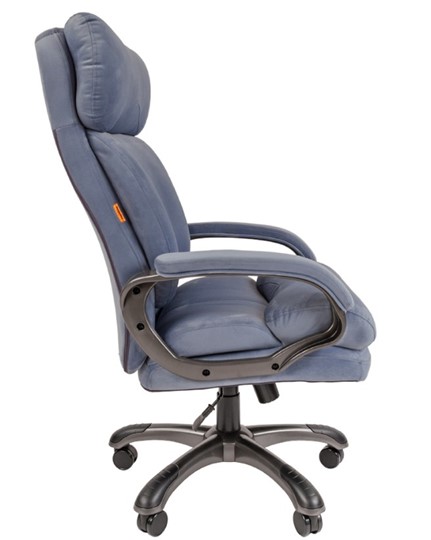 Офисное кресло CHAIRMAN HOME 505, велюр голубое в Орле - изображение 4