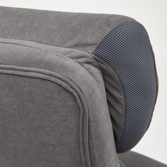 Кресло компьютерное DUKE флок/ткань, серый/серый, 29/TW-12 арт.14039 в Орле - изображение 16
