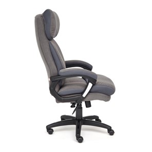 Кресло компьютерное DUKE флок/ткань, серый/серый, 29/TW-12 арт.14039 в Орле - предосмотр 2