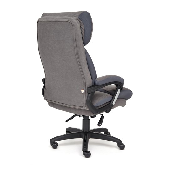 Кресло компьютерное DUKE флок/ткань, серый/серый, 29/TW-12 арт.14039 в Орле - изображение 3