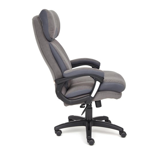 Кресло компьютерное DUKE флок/ткань, серый/серый, 29/TW-12 арт.14039 в Орле - изображение 7
