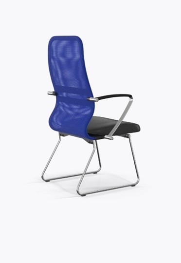 Кресло офисное Ergolife Sit 8 B2-9K - X1+Extra (Синий-Черный) в Орле - изображение 1