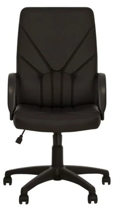 Офисное кресло MANAGER (PL64) экокожа ECO-30, черная в Орле - изображение
