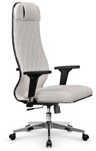 Кресло офисное Мetta L 1m 40M/2D Infinity Easy Clean (MPES) топган, нижняя часть 17834 белый в Орле - предосмотр 1