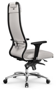 Кресло офисное Мetta L 1m 40M/2D Infinity Easy Clean (MPES) мультиблок, нижняя часть 17838 белый в Орле - предосмотр 3