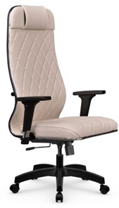 Кресло офисное Мetta L 1m 40M/2D Infinity Easy Clean (MPES) топган, нижняя часть 17831 светло-бежевый в Орле - предосмотр