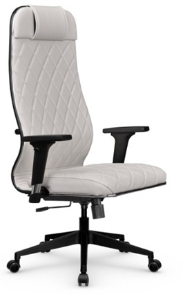 Кресло офисное Мetta L 1m 40M/2D Infinity Easy Clean (MPES) топган, нижняя часть 17832 белый в Орле - изображение