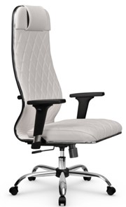 Кресло офисное Мetta L 1m 40M/2D Infinity Easy Clean (MPES) топган, нижняя часть 17833 белый в Орле - предосмотр 1