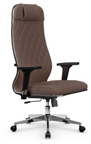 Кресло офисное Мetta L 1m 40M/2D Infinity Easy Clean (MPES) топган, нижняя часть 17834 светло-коричневый в Орле