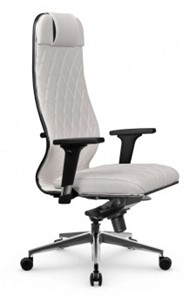 Кресло офисное Мetta L 1m 40M/2D Infinity Easy Clean (MPES) топган, нижняя часть 17852 белый в Орле - предосмотр 8