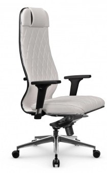 Кресло офисное Мetta L 1m 40M/2D Infinity Easy Clean (MPES) топган, нижняя часть 17852 белый в Орле - изображение 8