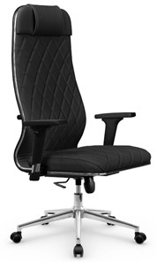 Кресло офисное Мetta L 1m 40M/2D Infinity Easy Clean (MPES) топган OMS, нижняя часть 17853 черный в Орле