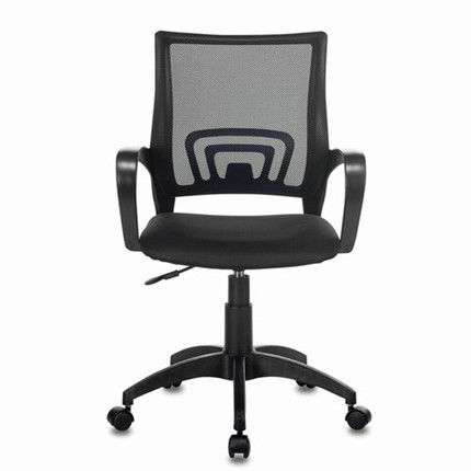 Офисное кресло Brabix Fly MG-396 (с подлокотниками, сетка, черное) 532083 в Орле - изображение