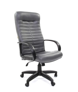 Офисное кресло CHAIRMAN 480 LT, экокожа, цвет серый в Орле