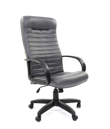 Офисное кресло CHAIRMAN 480 LT, экокожа, цвет серый в Орле - изображение