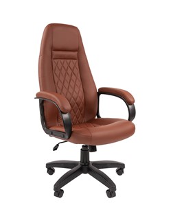 Офисное кресло CHAIRMAN 950LT Экокожа коричневая в Орле