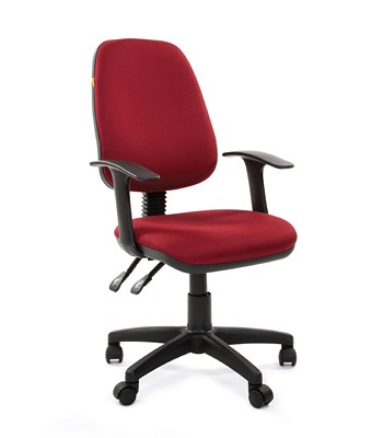 Компьютерное кресло CHAIRMAN 661 Ткань стандарт 15-11 красная в Орле - изображение