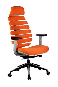 Кресло Riva Chair SHARK (Оранжевый/серый) в Орле - предосмотр