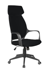 Кресло компьютерное Riva Chair 7272 (Черный/черный) в Орле