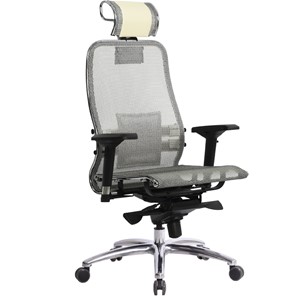 Кресло офисное Метта Samurai S-3.04, бежевый в Орле