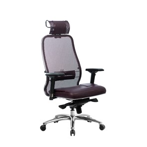 Кресло офисное Samurai SL-3.04, темно-бордовый в Орле