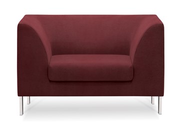 Кресло офисное Сиеста, ткань Сахара / красная С30 в Орле
