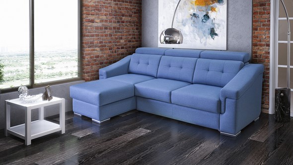 Угловой диван Матрица 27 ТТ с оттоманкой в Орле - изображение