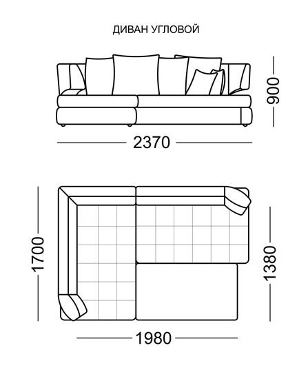 Угловой диван Бруно Элита 50 Б в Орле - изображение 6